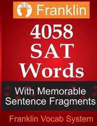 Franklin 4058 SAT Words With Memorable Sentence Fragments