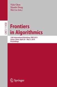 Frontiers in Algorithmics