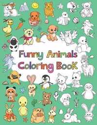 Funny Animals Coloring Book