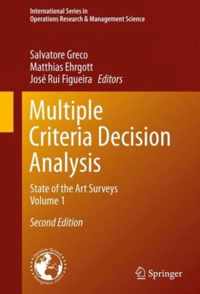 Multiple Criteria Decision Analysis