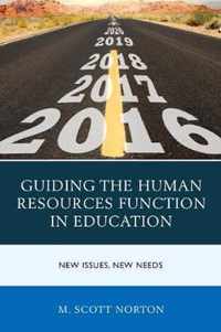 Guiding the Human Resources Function in Education
