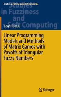 Linear Programming Models and Methods of Matrix Games with Payoffs of Triangular