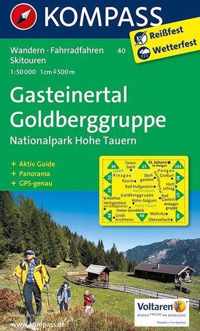 Kompass WK40 Gasteiner Tal, Goldberggruppe