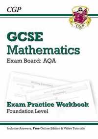 GCSE Maths AQA Exam Practice Workbook with Answers & Online Edn