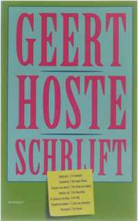 Geert Hoste schrijft