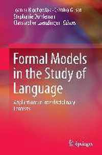 Formal Models in the Study of Language