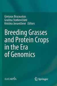 Breeding Grasses and Protein Crops in the Era of Genomics