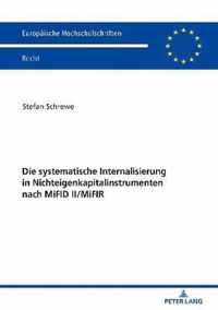 Die Systematische Internalisierung in Nichteigenkapitalinstrumenten Nach Mifid II/Mifir