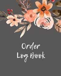 Order Log Book: Order Log Book
