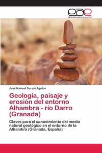Geologia, paisaje y erosion del entorno Alhambra - rio Darro (Granada)