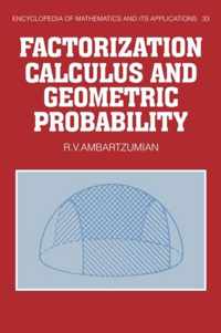 Factorization Calculus and Geometric Probability