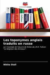 Les toponymes anglais traduits en russe