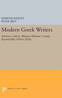 Modern Greek Writers - Solomos, Calvos, Matesis, Palamas, Cavafy, Kazantzakis, Seferis, Elytis