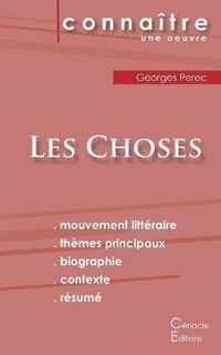 Fiche de lecture Les Choses de Georges Perec (Analyse litteraire de reference et resume complet)