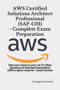 AWS Certified Solutions Architect Professional (SAP-C01) - Complete Exam Preparation