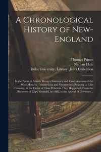 A Chronological History of New-England