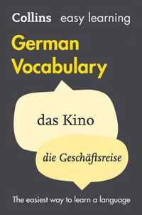 Easy Learning German Vocabulary