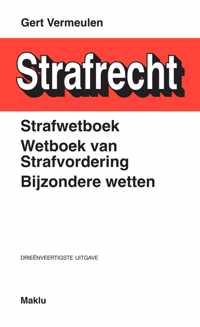 Maklu Wetboekpockets - Strafwetboek, Wetboek van strafvordering, Bijzondere wetten