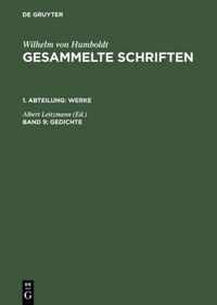 Gesammelte Schriften, Band 9, Gedichte