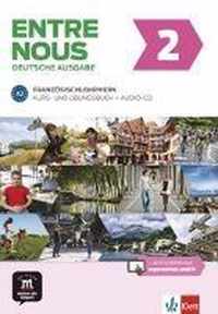 Entre nous A2. Kurs- und Übungsbuch + Audio-CD, deutsche Ausgabe