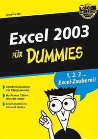 Excel 2003 fur Dummies