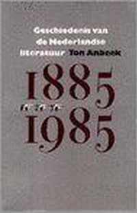 Geschiedenis van de Nederlandse literatuur tussen 1885 en 1985