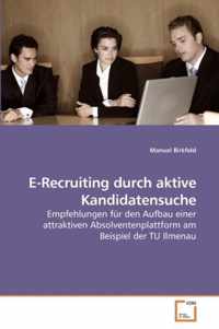 E-Recruiting durch aktive Kandidatensuche