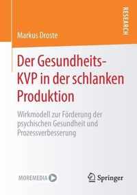 Der Gesundheits-Kvp in Der Schlanken Produktion