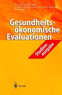 Gesundheitsvkonomische Evaluationen