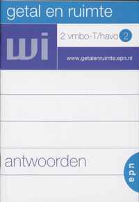 Getal en ruimte / 2 Vmbo-T/havo 2 / deel Antwoorden