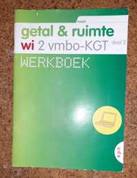 Getal & Ruimte 2008 ed vmbo-kgt 2 werkboek + I-werkboek deel 2