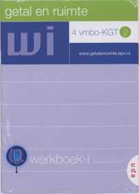 Getal en Ruimte / 4 Vmbo-KGT 2 / deel Werkboek-i + cd-rom