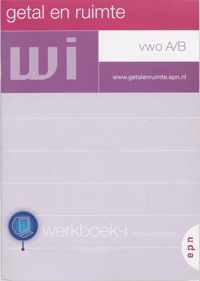 Getal en ruimte / Vwo A/B / deel Werkboek-i + CD-ROM