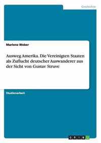 Ausweg Amerika. Die Vereinigten Staaten als Zuflucht deutscher Auswanderer aus der Sicht von Gustav Struve