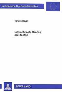 Internationale Kredite an Staaten