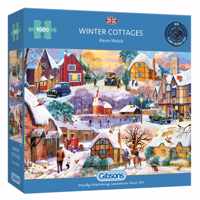 Gibsons - Winter Cottages (1000 Stukjes)