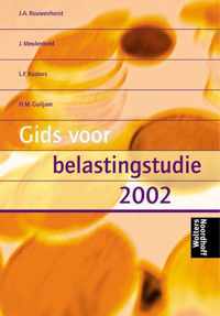 GIDS VOOR BELASTINGSTUDIE 2002