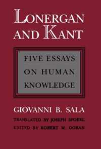 Lonergan and Kant