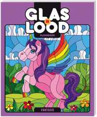 Glas-in-lood kleurboeken - Fantasie - Paperback (9789464324020)