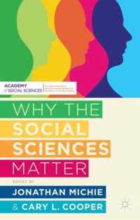 Why The Social Sciences Matter