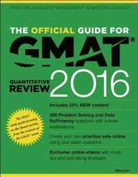 The Official Guide for GMAT Quantitative Review 2016 with Online Question Bank and Exclusive Video