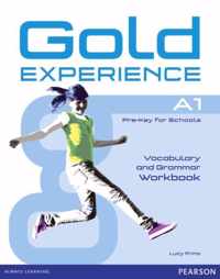 Gold Experience A1 grammar&vocabulary workbook without key