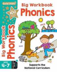 Gold Stars Big Workbook Phonics Ages 4-7 Early Years and KS1