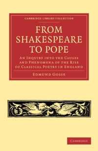 From Shakespeare to Pope