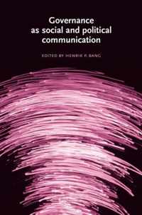 Governance as Social and Political Communication