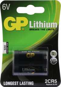 GP Photo Lithium 2CR5 (DL245), blister 1