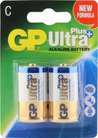 GP Ultra Plus Alkaline C Baby kleine staaf, blister 2