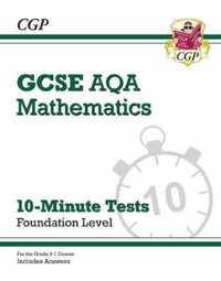 Grade 9-1 GCSE Maths AQA 10-Minute Tests - Foundation (includes Answers)