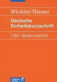 Deutsche Einheitskurzschrift 1. Verkehrsschrift