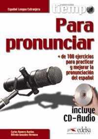 Tiempo... para pronunciar libro + audio descargables